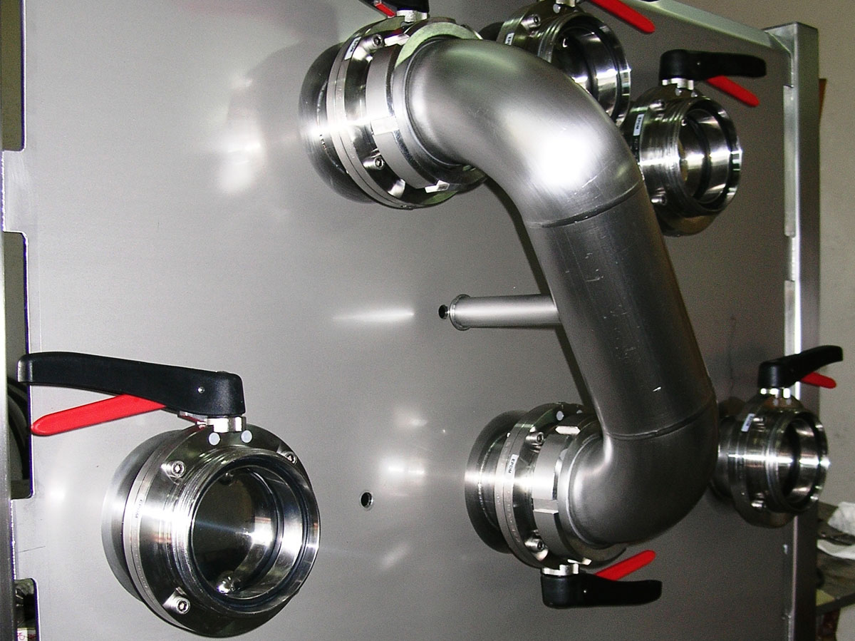 CARLSBERG Brewery stainless-steel process installation