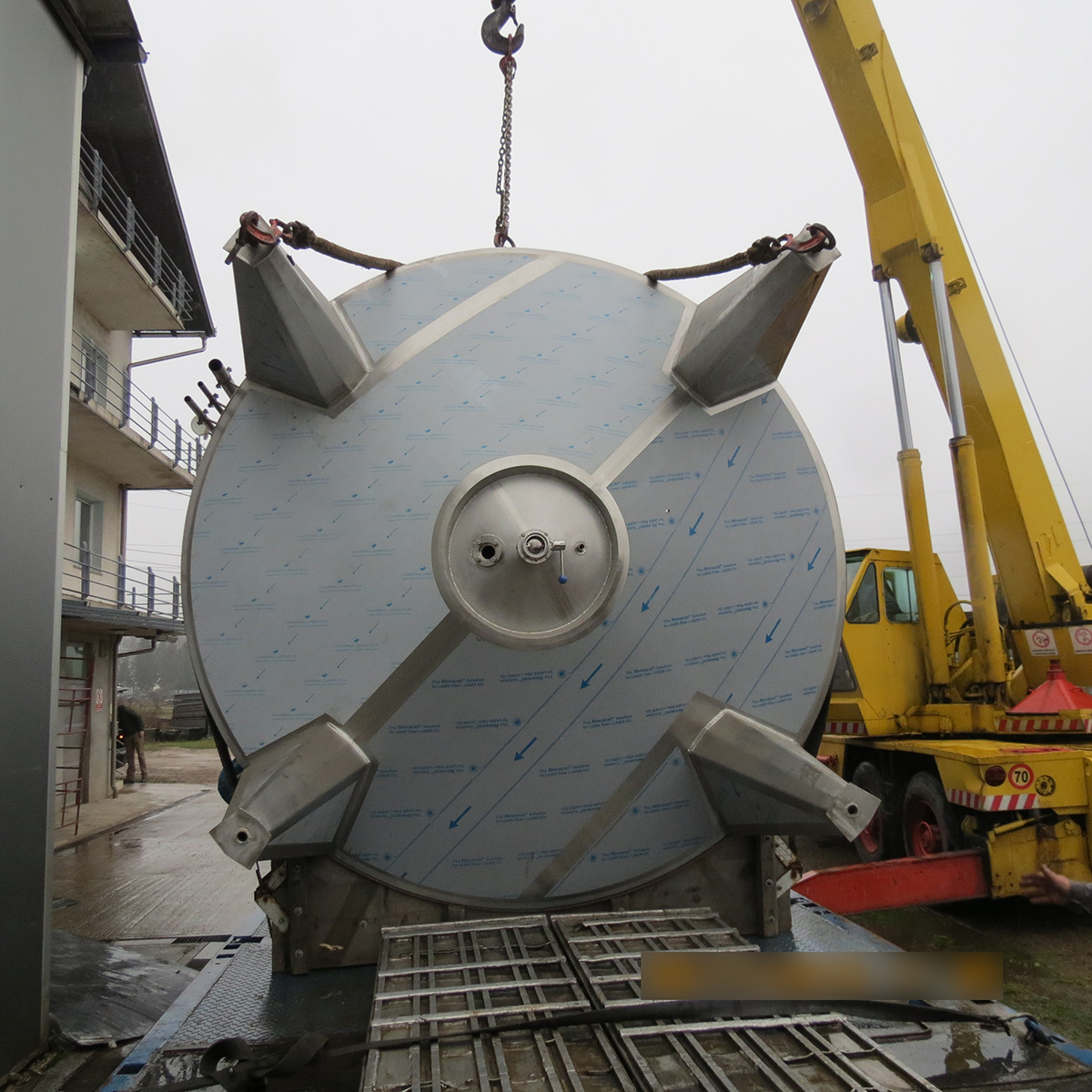 MLIJEKOPRODUKT stainless-steel process installation